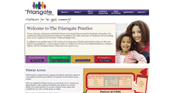 Desktop Screenshot of friarsgatepractice.co.uk